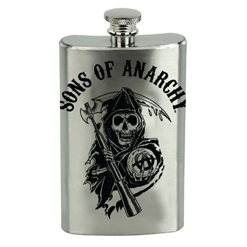 Sons of Anarchy Logo Flask